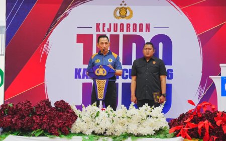 Kapolri Buka Judo Cup, Tekankan Pembinaan Karakter