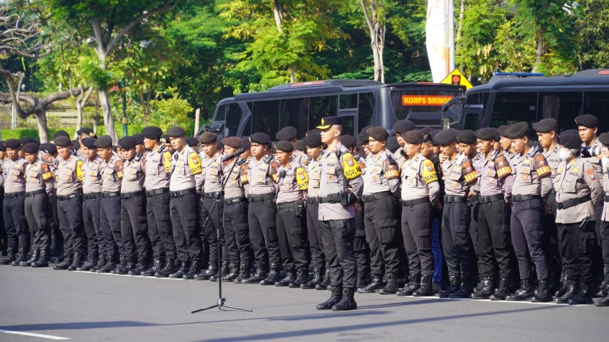 Polrestabes Surabaya Tingkatkan Pengamanan di Seluruh Wilayah
