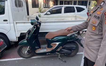 Polres Malang Gerak Cepat Polres Tangkap Dua Tersangka Curanmor di Ngajum