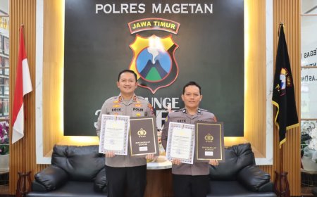 Pengelolaan Keuangan Presisi, Polres Magetan Raih Penghargaan Bergengsi