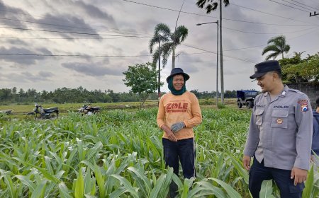 Polres Malang Tingkatkan Dukungan Program Ketahanan Pangan di Tingkat Desa
