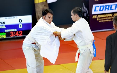 Polda Jatim Gelar Kejuaraan Judo Kapolda Cup 2026, Semangat Sportivitas Sambut Hari Bhayangkara ke 80
