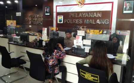 Polres Malang Perkuat Layanan SPKT, Utamakan Respons Cepat dan Sentuhan Humanis