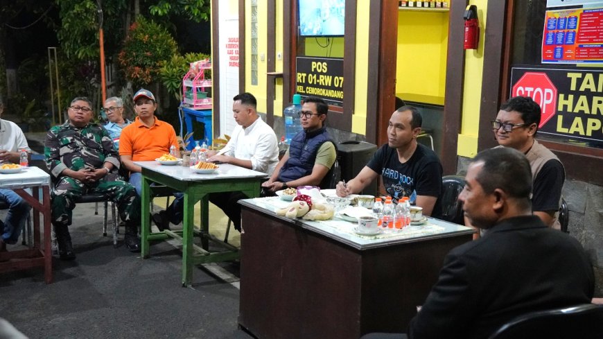 Poskamling Jadi Wadah Dialog Kapolresta dengan Masyarakat