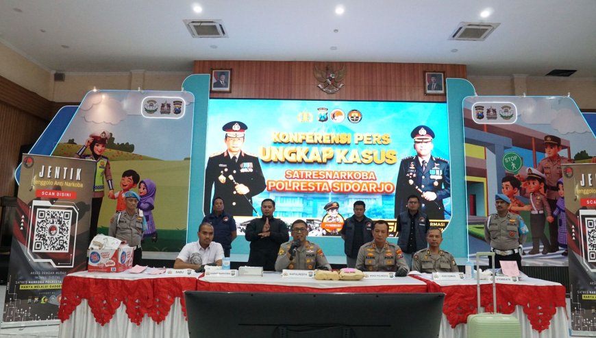 Polisi Ungkap Kasus Narkotika Lintas Negara secara Profesional